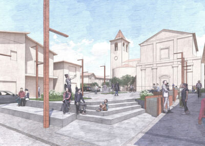 Urban Regeneration in the Municipality of Pieve Torina (MC): Requalification of Piazza Santa Maria Assunta and adjacent areas