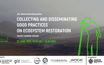 LIFE GoProFor at the Learning Session “Collection and dissemination of good practices on Ecosystem Restoration”