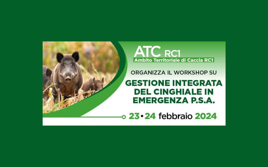 D.R.E.Am. among the speakers at the National event “Integrated management of wild boar in emergency P.S.A.” in Reggio Calabria.”